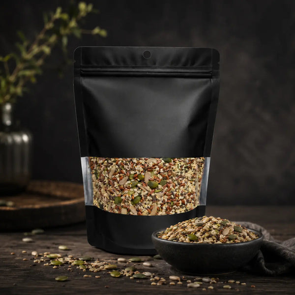 Pumpkin seeds Flax seeds Chia seeds sunflower seeds 