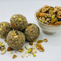 Traditional Alsi Ki Pinni made with flaxseed gur and premium nuts by Fully Organic Pakistan