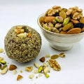 Healthy Alsi Ki Pinni with flaxseed jaggery and premium dry fruits