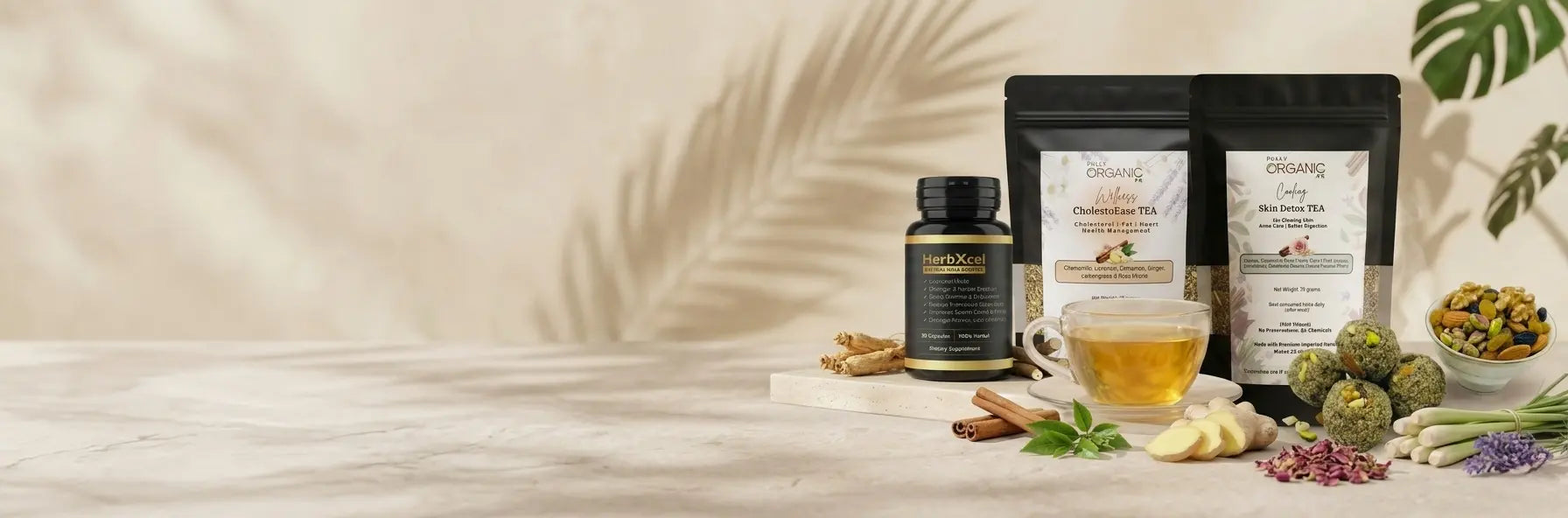Fully Organic premium natural health products including Loaded Oats herbal teas and superfood nutrition in Pakistan