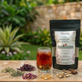 Herbal Skin Detox Tea with natural ingredients for healthy glowing skin
